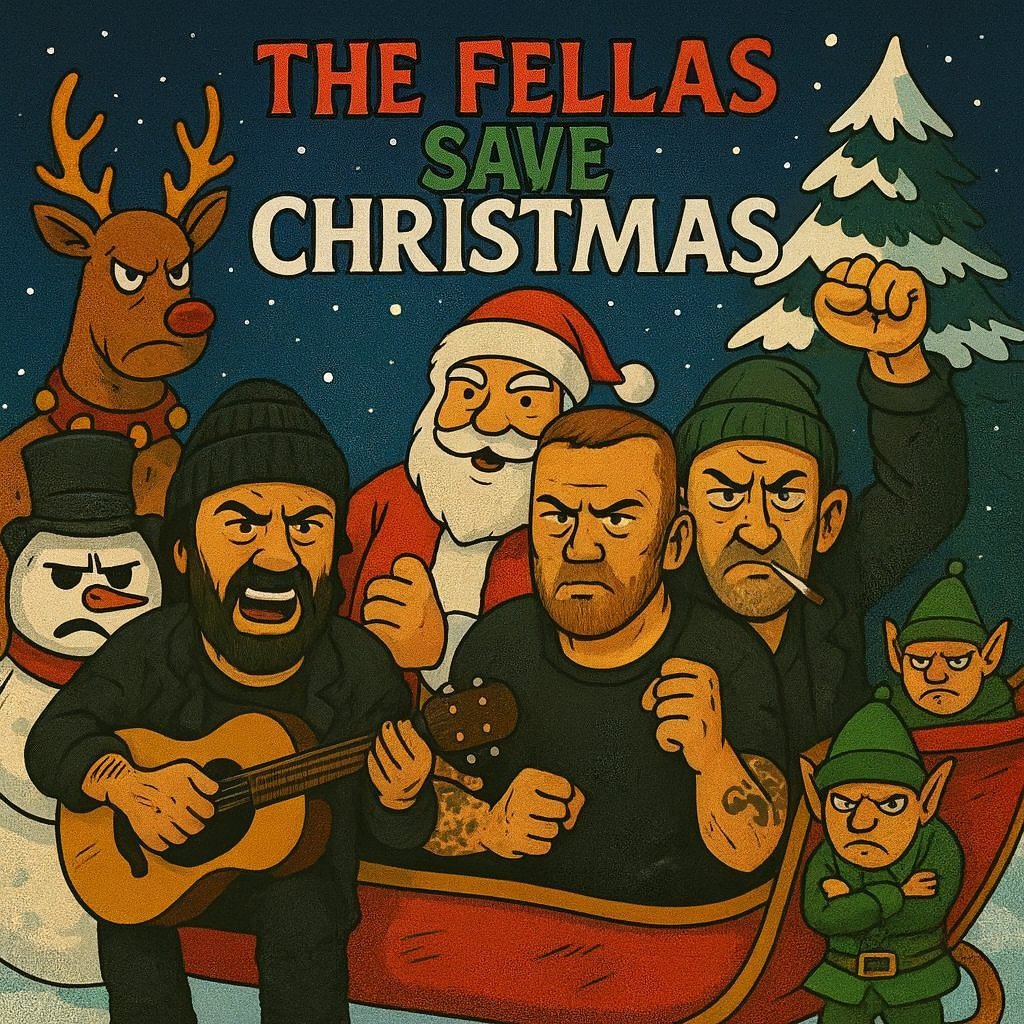 The Fellas Save Christmas album cover