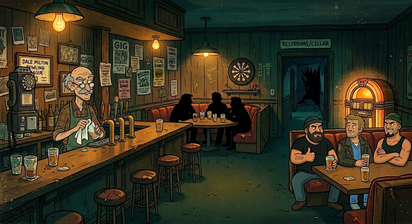 The Rusty Anchor interior